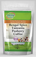Bengal Spice Tanzania Peaberry Coffee (Gourmet Naturally Flavored Whole Coffee Beans) (8 oz ZIN: 569721)