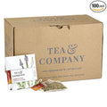 Mighty Leaf Tea and Company Organic Verbena Mint Herbal Tea – 100 Count Silken Tea Pouches – Caffeine-Free Whole Leaf Blend with Lemon Verbena &amp Mint – Premium Herbal Tea for Hot or Iced Brewing