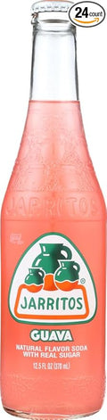Jarritos Soda Guave Bottle 12.50-Ounce (Pack of 24)