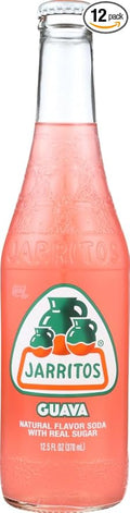 Jarritos Guava Soda 12.5 Oz (12 Pack)