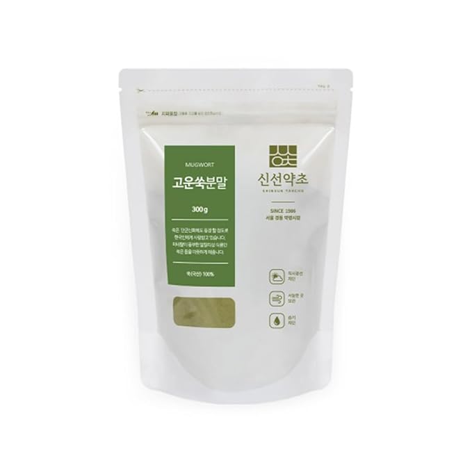 KOREAC_ Korean Mugwort Powder 300g_1 Pack 고운쑥가루 Fresh Herb Boehmeria Nivea