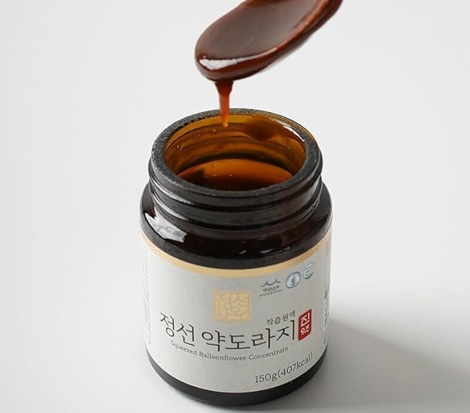 Korean Bellflower Root Extract (Doraji) Concentrate – Natural Plant-Based Concentrate for Throat Support 150g