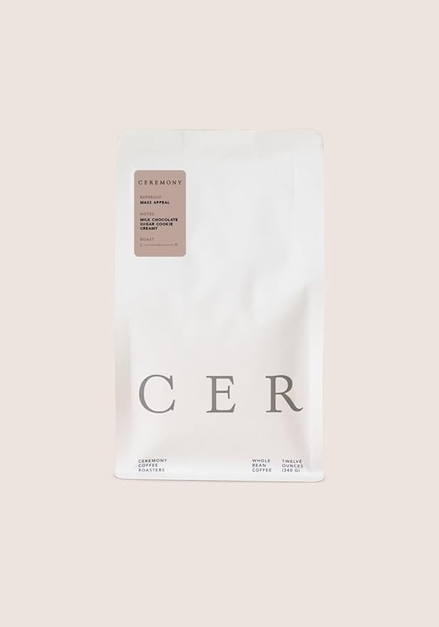 Ceremony Coffee Roasters - Espresso Variety Pack - Specialty Ground Coffee Mass Appeal &amp Destroyer Espresso Blends- 2x12oz Bags (Drip - Medium Grind)