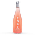 TÖST Rosé All-Natural Non-Alcoholic Sparkling Beverage 750 ML - 12 Pack