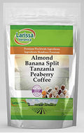 Almond Banana Split Tanzania Peaberry Coffee (Gourmet Naturally Flavored Whole Coffee Beans) (8 oz ZIN: 563845)