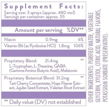 Holistic Health Melatonin Sleep™ Spray 26.5ML (.88 FL oz)