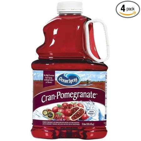 Cran Pomegranate Cranberry Pomegranate Juice Drink 3 Liter - 6 per case.