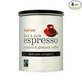 Espresso Roasted &amp Ground Coffee Waitrose 250g - Pack of 4
