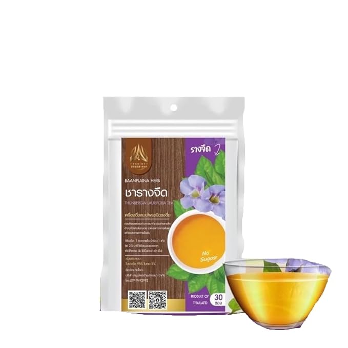 Herbal Tea – 30 Sachets – Naturally Refreshing &amp Aromatic (Thunbergia Laurifolia tea)