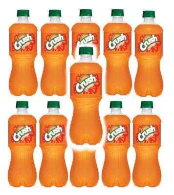 Crush Orange 20 oz Soda Bottles (Pack of 12 Total of 240 FL OZ)