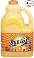 Sunny Delight Beverage Florida Style 128 Ounce (Pack of 4)