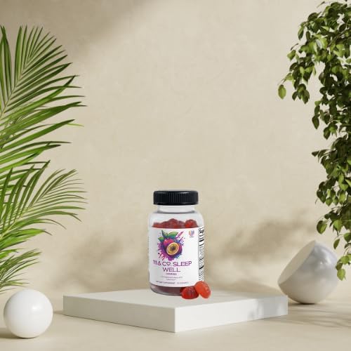 111 &amp Co. Sleep Well Gummies Adult Sleep Support Supplement 60 Count