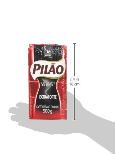 Cafe Pilao Extraforte 500gr 2 Pack Black