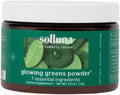Solluna by Kimberly Snyder Greens Superfood Powder with Spirulina Cordyceps Chlorella Moringa Ashitaba Amalaki Monk Fruit — Vitamins &amp Minerals for Energy &amp Mood (30 Serv) Vegan &amp No