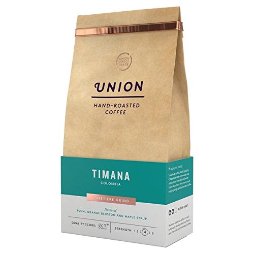 Union Coffee Medium Roast Cafetiere Grind - Timana Colombia - 200g