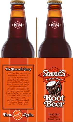Stewart Sodas Real Sugar Root Beer 12 oz