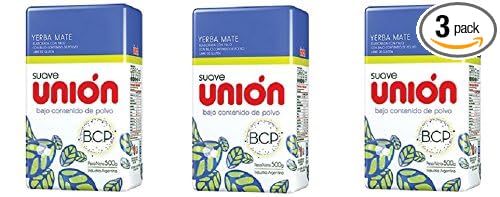 Yerba Mate Union Light Low Dust Content 500 gr/ 1.1 lb (3 pack)