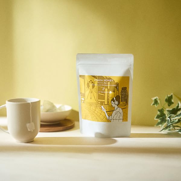 Osaka Honey - Japanese Black Tea with Honey (25 tea bags)