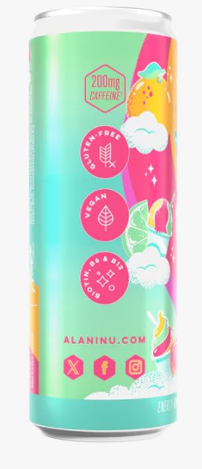 Alani Sherbert Swirl (6 Pack) 12 fl oz