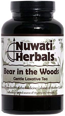 Nuwati Herbals Bear in The Woods - Gentle Laxative - Herbal Tea 4 oz.