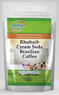Rhubarb Cream Soda Brazilian Coffee (Gourmet Naturally Flavored Whole Coffee Beans) (16 oz ZIN: 561665)