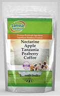 Nectarine Apple Tanzania Peaberry Coffee (Gourmet Naturally Flavored Whole Coffee Beans) (16 oz ZIN: 562806)