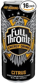 16 Pack - Full Throttle Energy Drink - Citrus - 16 Ounce