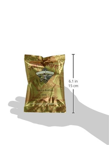 Coffee Masters Perfect Potful Turtle Sundae Ground Coffee 1.5-Ounce Packets (Pack of 12)
