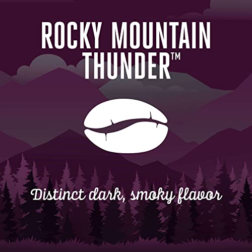 Boyer's Coffee Rocky Mountain Thunder Coffee Dark Roast Whole Bean 2.25lb Bag (1-Count)