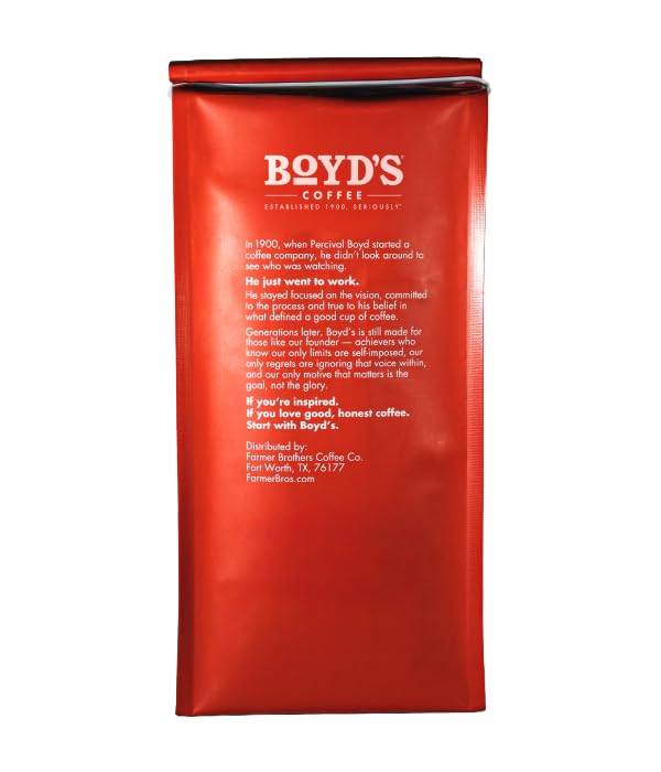 Boyd's Original Roast Ground Coffee Medium Roast 100% Arabica Coffee 12 Ounce (Pack of 6)