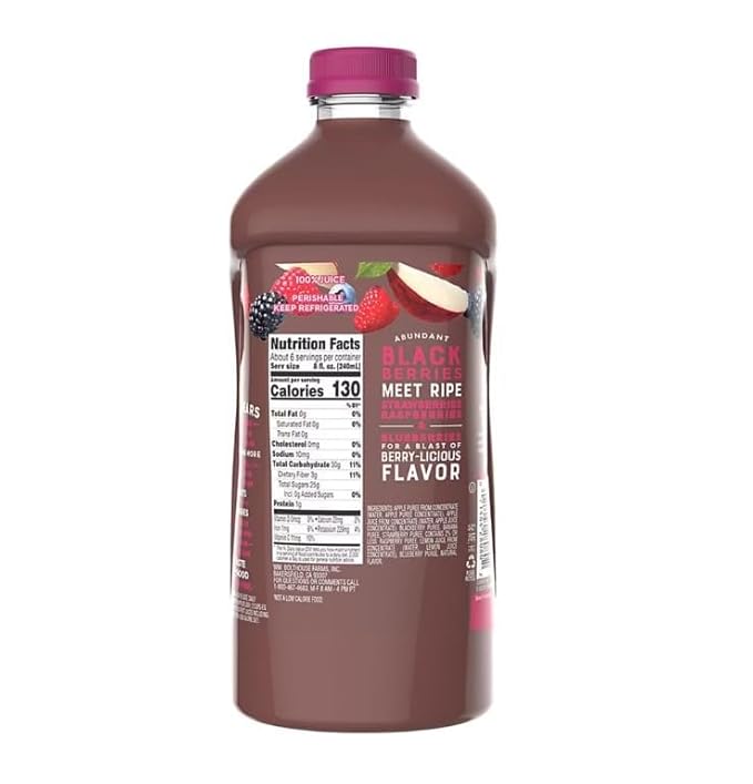 Bolt house Farm Organics 100% organic juice | 52 oz - Elite (Pack of 3 Berry Boost)