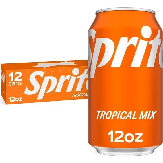 Tropical Mix Soda288 Fl Oz SPriTE 24 cans