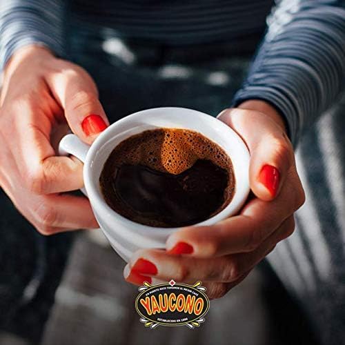Yaucono Instant Coffee Decaf Arabica Medium Roast from Puerto Rico Glass Jar 8 Ounce (Pack of 1)