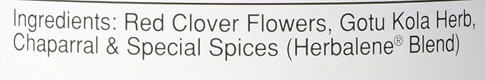 Jason Winters Classic Blend Herbal Tea with Chaparral - 5oz Loose Leaf Herbal Tea - Red Clover Tea &amp Herbalene Special Spice - Original Jason Winters Tea Blend