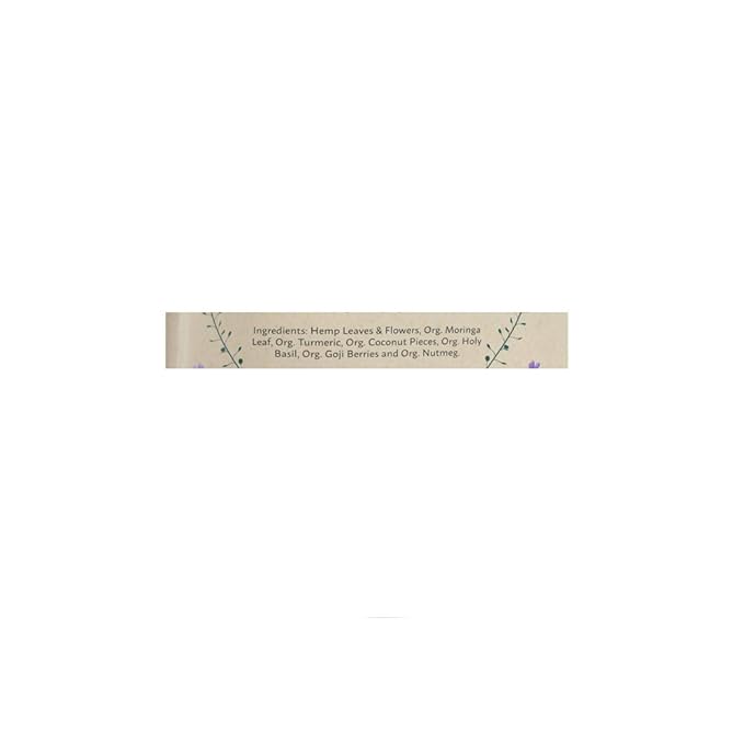 Harney &amp Sons Hemp Moringa | Deep Sleep Wellness Blend with Hemp Moringa Holy Basil &amp Herbs 10 oz Bag