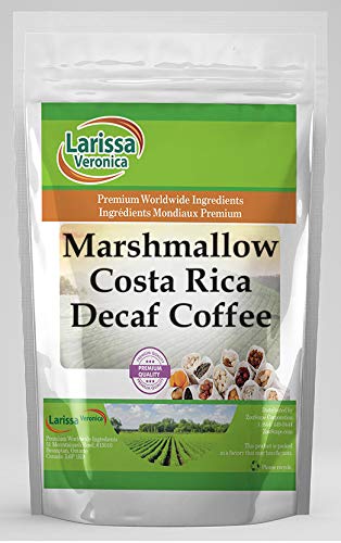 Marshmallow Costa Rica Decaf Coffee (Gourmet Naturally Flavored Whole Coffee Beans) (16 oz ZIN: 554535)