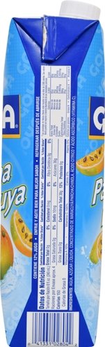 Goya Foods Passion Fruit Nectar 33.8 Fl Oz (Pack of 12)
