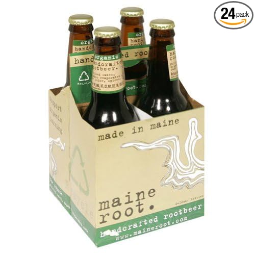 Maine Root Root Beer Soda 12 Ounce - 24 per case.