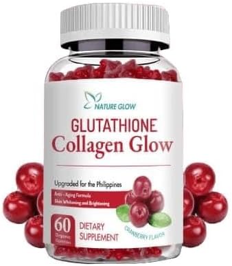 Generic Nature Glow Glutathione Collagen - Cranberry Flavor 60 Chewable Gummies