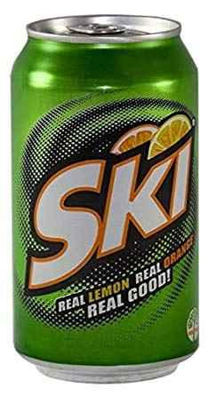 Ski Citrus Soda 12 oz (24 Cans)