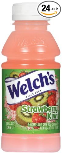 Welch's Strawberry Kiwi Drink 10 oz - Pk of 24