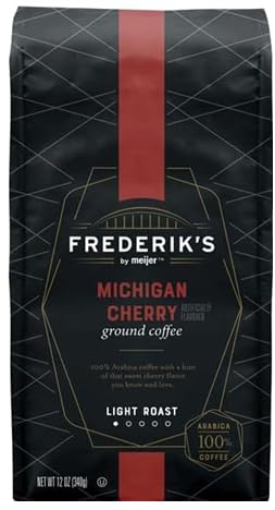 Michigan Cherry Light Roast Ground Coffee (1 Bag 12 oz.)