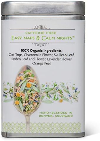 Birds &amp Bees Teas - Bedtime Tea for Easy Naps &amp Calm Nights Pregnancy Tea and Organic Loose Leaf Blend for the Family 30 Servings 2.0 oz