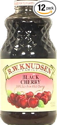 Knudsen Just Juice Black Cherry 32 fl.oz (Pack of 12)