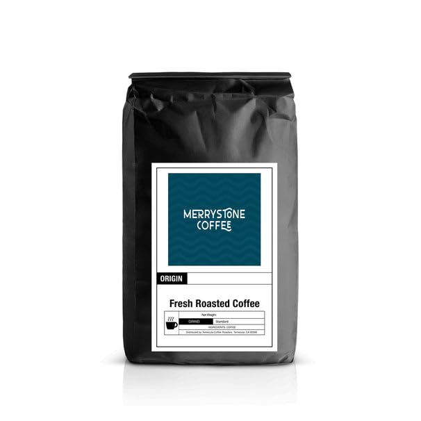 Merrystone Kopi Safari Blend Exotic Medium-Dark Roast Roasted to Order 2 Lb Espresso Grind