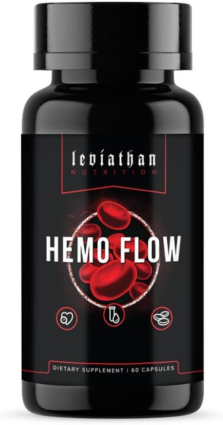 Leviathan Nutrition Hemo Flow | Supplement with Nattokinase for Nitric Oxide