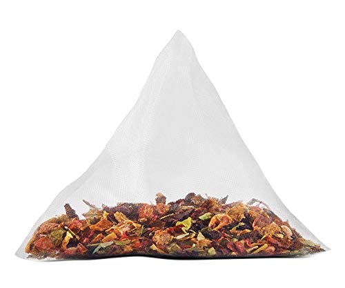 Two Leaves and a Bud Alpine Berry Herbal Tea Bags Naturally Caffeine Free Whole Leaf Herbal Tea in with Hibiscus in Sachets 100 Count