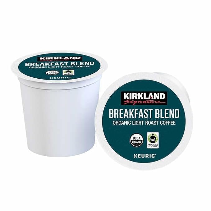 Kirkland Signature Organic K-Cups Variety Pack - Arabica Single Serve Coffee Pods for Keurig Makers - 48 Pods in ComboCreations Box - Perfect for Holiday Gifts Parties &amp Beverages