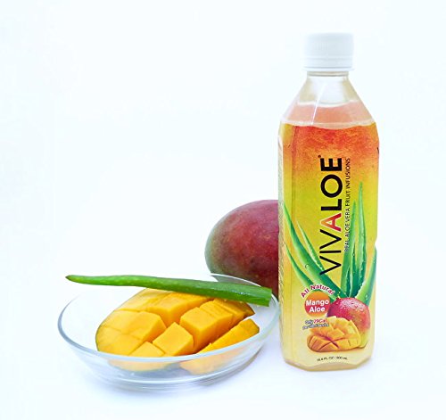 VIVALOE Mango Aloe 16.9fl oz (12 Pack)