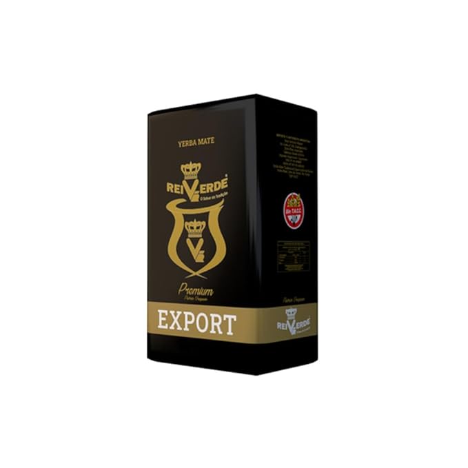 Yerba Mate Rei Verde Premium 500g – Smooth &amp Refined Blend | Gluten-Free &amp Vegan (1000gr | 2.2lb | Premium 1 Count)